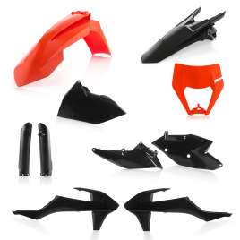 ACERBIS KIT CARENE PLASTICHE PER KTM NERO/ARANCIO KTM EXC 250 2017 0022371.313