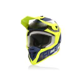 ACERBIS CASCO MOTO CROSS ENDURO LINEAR GIALLO/BLUE 0024473.274