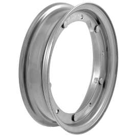 CERCHIO RUOTA GRIGIO VESPA PX 125 150 200 SPECIAL 50 PK ET3 PRIMAVERA 3.00-10 / 3.50-10