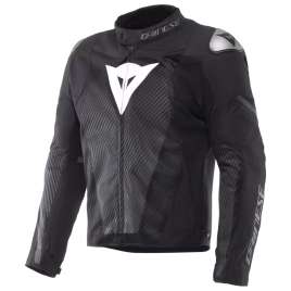 DAINESE VENTAR AIR TEX GIACCA MOTO ESTIVA SPORTIVA IN TESSUTO UOMO NERA LOGO