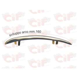 CRESTA CROMATA PER FANALE ANTERIORE VESPA 125 FARO BASSO