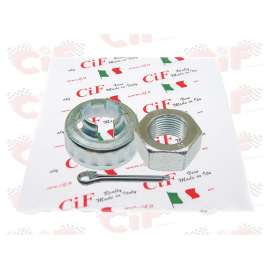 KIT SCODELLINO+DADO+COPPIGLIA PER ASSE RUOTA POSTERIORE VESPA PX PE ARCOBALENO PK XL N FL2
