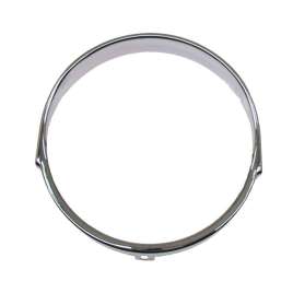 GHIERA FANALE CROMATA PER FANALE ANTERIORE FARO VESPA PK 50 XL