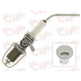 RUBINETTO BENZINA ALLUMINIO VESPA 125 VNB GT GTR TS 150 VBB -GL 150 - SPRINT/VELOCE -SUPER 125/150