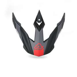 ACERBIS VISIERA CASCO FLIP FS-606 GRIGIO/ROSSO 0022315.295