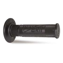 Coppia Manopole PROGRIP MX Moto Cross Enduro Off-Road 795-102 Singola Densità Nero Chiuse