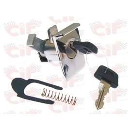 SERRATURA BAULETTO CROMATA VESPA PX DAL 2010 - LML STAR 125-150-200