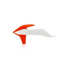 ACERBIS SPOILER RADIATORE BIANCO/ARANCIO KTM EXC 150 TPI 2020 2021 2022 2023 0023500.229