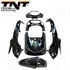 KIT CARENE 6 PEZZI CARENA VERSIONE ORIGINALE NERO LUCIDO HONDA SH 150 SH150 2001-2004