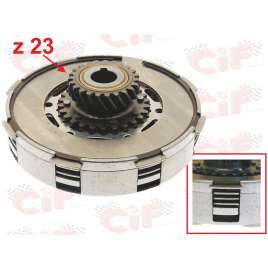FRIZIONE COMPLETA Z23 MODIFICA 4 DISCHI VESPA PE PX 200 VESPA RALLY 180-200