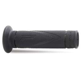 Coppia Manopole PROGRIP Universale Moto Strada 837-102 Singola Densità Nero Chiuse