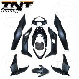 KIT CARENE 10 PEZZI CARENA VERSIONE ORIGINALE NERO OPACO HONDA PCX 125 2014-2017