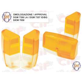 Coppia Plastiche Anteriori Per Frecce Siem Ape Mp P501-P601-P601v