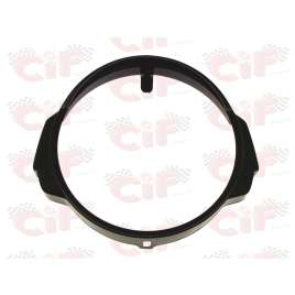 GHIERA FANALE NERA PER FANALE ANTERIORE FARO VESPA PX PE ARCOBALENO 125 150 200