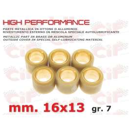 KIT RULLI OR.GR.7 (16x13) PULEGGIA MOTRICE PER SCOOTER