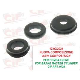 SERIE GOMMINI POMPA FRENO APE TM P 602-P 703 RIF. PIAGGIO 154706