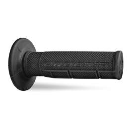Coppia Manopole PROGRIP MX Moto Cross Enduro Off-Road 794-102 Tripla Densità Nero Chiuse