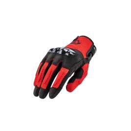 Guanti moto estivi ACERBIS CE RAMSEY MY VENTED nero/rosso