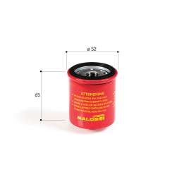 0313382 MALOSSI RED CHILLI OIL FILTER FILTRO OLIO