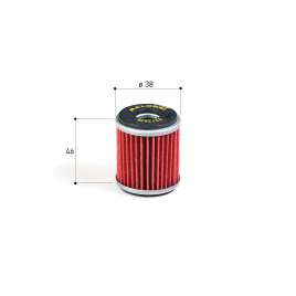 0313826 MALOSSI RED CHILLI OIL FILTER FILTRO OLIO