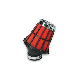 04 3296.50 MALOSSI RED FILTER FILTRO ARIA E5 Ø 38 PHBL 20÷25 NERO
