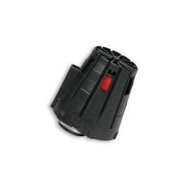 04 7729.C0 MALOSSI RED FILTER FILTRO ARIA E5 Ø 43 PHBL 25 con CUFFIA NERA