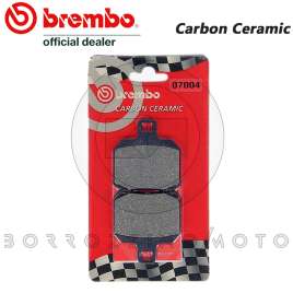 PASTIGLIE FRENO POSTERIORE BREMBO CARBON CERAMIC 07004