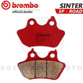KIT PASTIGLIE FRENO POSTERIORE BREMBO 07HD18SP HARLEY DAVIDSON SOFTAIL FAT BOY 1450/1584