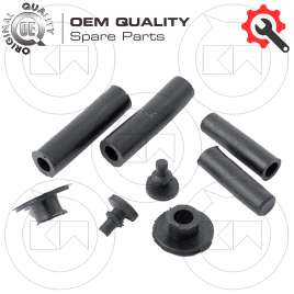 KIT GOMMINI PANCIA SCOCCA COFANO PER PIAGGIO VESPA PX 125 150 200 ARCOBALENO