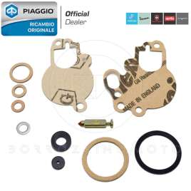 KIT GUARNIZIONI CARBURATORE SI 20.20 SPILLO BENZINA VESPA PX 125 150