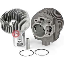 GRUPPO TERMICO PIAGGIO VESPA PX 125/150 KIT CILINDRO PISTONE Ø 57.8 con TESTATA