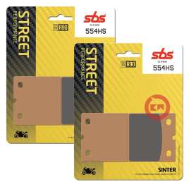 SBS 554HS KIT PASTIGLIE FRENO ANTERIORE BMW R 65 650 1985-1993