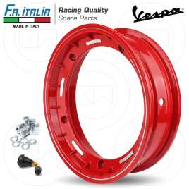 CERCHIO IN LEGA ROSSO SPORT TUBELESS 3.00/50.10 VESPA