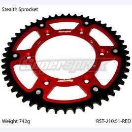CORONA SUPERSPROX STEALTH 210 ROSSO 520 51 DENTI HM CRE F 4T 250 2005-2010