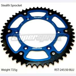 CORONA SUPERSPROX STEALTH BLU PASSO 520 50 DENTI YAMAHA WR F 250 2007