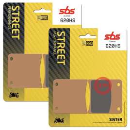 SBS 620HS KIT PASTIGLIE FRENO ANTERIORE SUZUKI GV GD CAVALCADE LX 1400 1987-1989