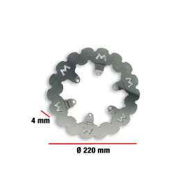 6212349 WHOOP DISC DISCO FRENO MALOSSI MARGHERITA ANTERIORE / POSTERIORE MALAGUTI PHANTOM MAX 250 4T LC