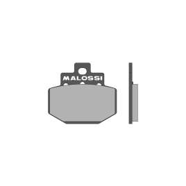 6215015BB MALOSSI PASTIGLIE FRENO POSTERIORE BRAKE PADS VESPA GTS 150 ie 4T LC euro 4 2017->