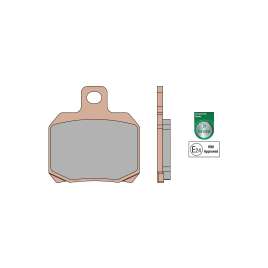6215017BS MALOSSI PASTIGLIE FRENO POSTERIORE BRAKE PADS MHR SYNT OMOLOGATE MBK THUNDER 150 4T LC