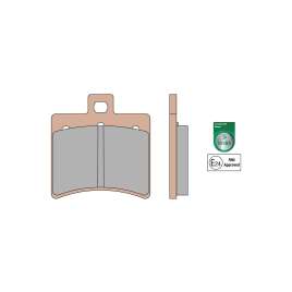 6215019BS MALOSSI PASTIGLIE FRENO POSTERIORE BRAKE PADS MHR SYNT OMOLOGATE PIAGGIO NRG Power 50 2T LC euro 4 2018->