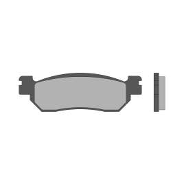 6215021BB MALOSSI PASTIGLIE FRENO POSTERIORE BRAKE PADS YAMAHA X MAX 250 ie 4T LC euro 3 2014->2017