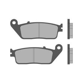 6215027BB MALOSSI PASTIGLIE FRENO ANTERIORE BRAKE PADS MBK CITYLINER 125 ie 4T LC euro 3