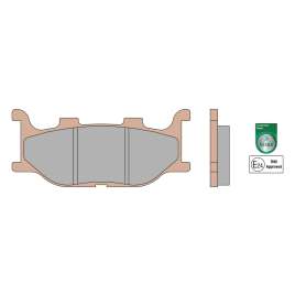 6215029BS MALOSSI PASTIGLIE FRENO ANTERIORE BRAKE PADS MHR SYNT OMOLOGATE YAMAHA T MAX 500 ie 4T LC 2004->2007