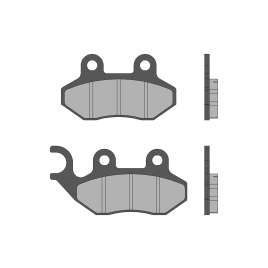 6215856BB MALOSSI PASTIGLIE FRENO ANTERIORE BRAKE PADS SYM JET 14 125 ie 4T LC euro 4 2018->