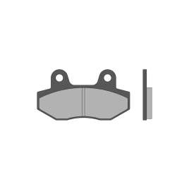 6215857BB MALOSSI PASTIGLIE FRENO POSTERIORE BRAKE PADS KEEWAY RY8 50 2T