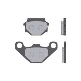 6216060 MALOSSI PASTIGLIE FRENO POSTERIORE BRAKE PADS KYMCO AGILITY R16 125 4T euro 3