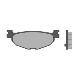6215026BB MALOSSI PASTIGLIE FRENO POSTERIORE BRAKE PADS YAMAHA T MAX 500 ie 4T LC 2008->2011