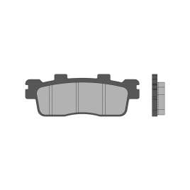 6216957BB MALOSSI PASTIGLIE FRENO POSTERIORE BRAKE PADS KYMCO SUPER DINK 125 ie 4T LC euro 4 2017->