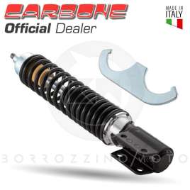 AMMORTIZZATORE VESPA PX ANTERIORE SPORT REGOLABILE NERO CARBONE