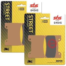 SBS 645HS KIT PASTIGLIE FRENO ANTERIORE YAMAHA FZR 1000 1989-1990